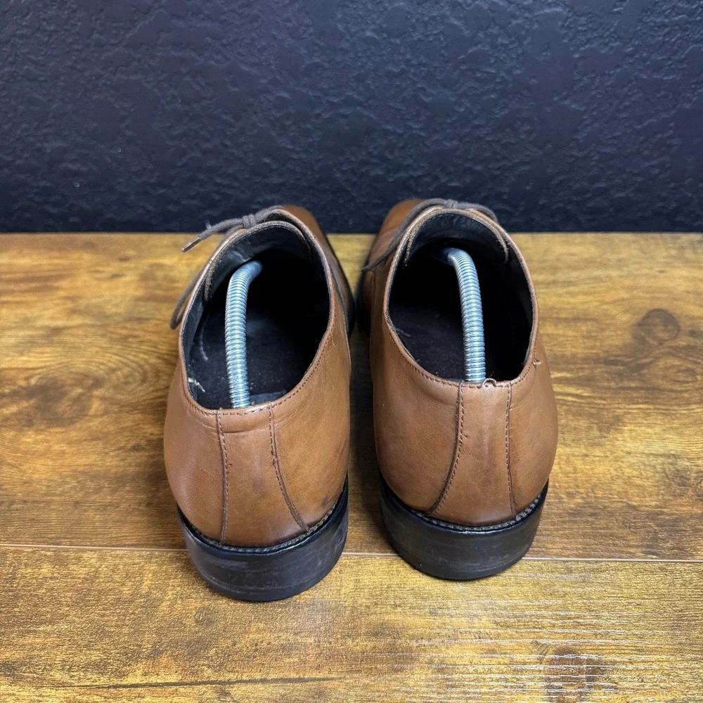 To Boot New York Adam Derrick‎ Brown Leather Cap Toe Oxford Mens 11.5